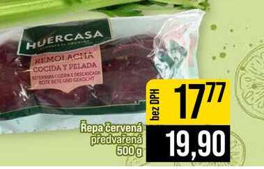 Repa červená předvařená 500g