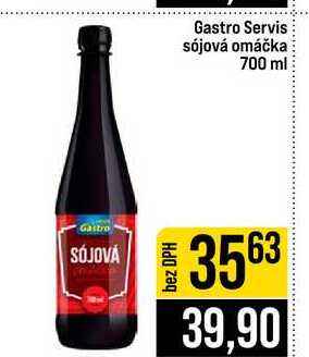 Gastro Servis sójová omáčka 700 ml