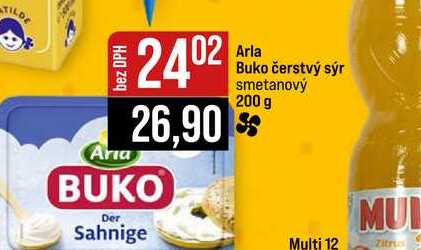 Arla Buko čerstvý sýr smetanový 200 g