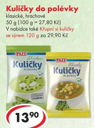 Kuličky do polévky, 50 g