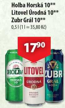 Holba Horská 10, 0,5 L