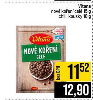 Vitana nové koření celé 15 g 