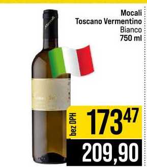 Mocali Toscano Vermentino Bianco 750 ml