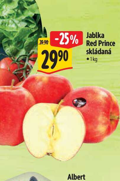 Jablka Red Prince 1 kg