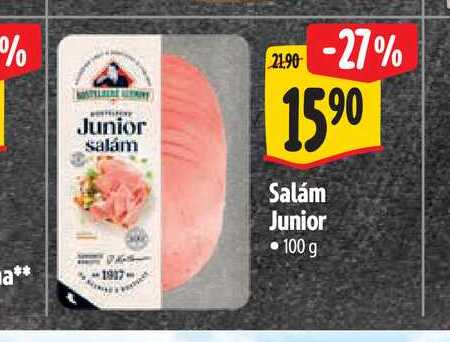 Salám Junior 100 g