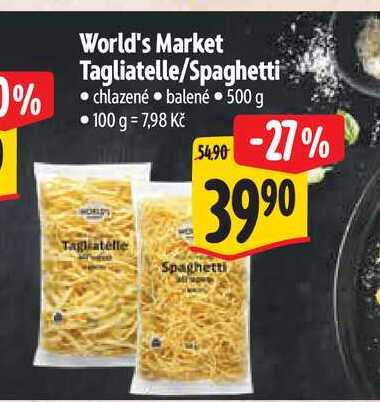 World's Market Tagliatelle/Spaghetti 500 g