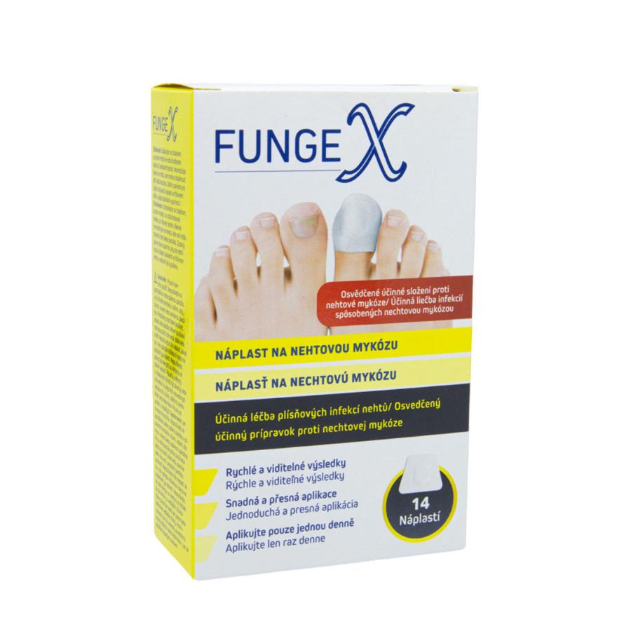 Fungex Náplast na nehtovou mykózu 14 ks