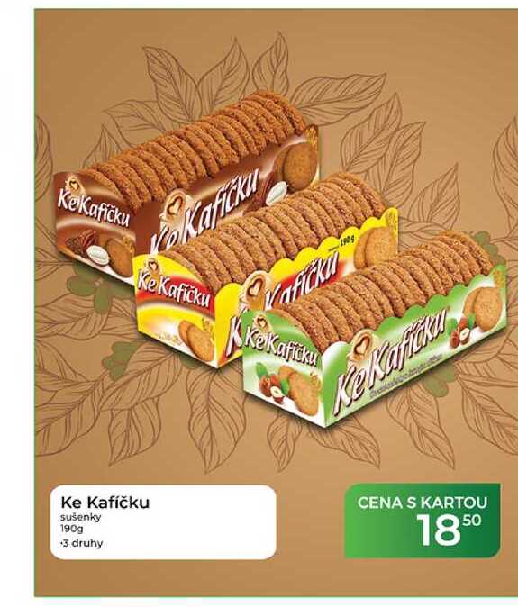 Ke Kafíčku sušenky 190g