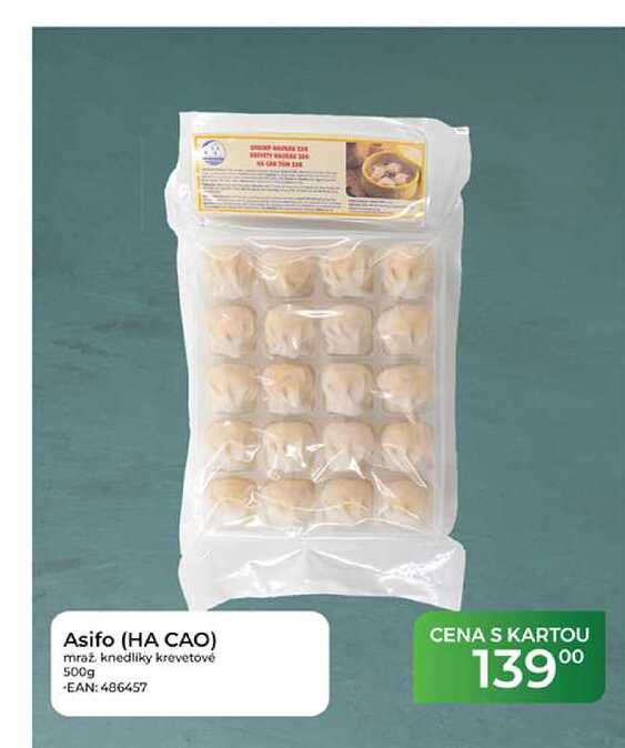 Asifo (HA CAO) mraž. knedlíky krevetové 500g 