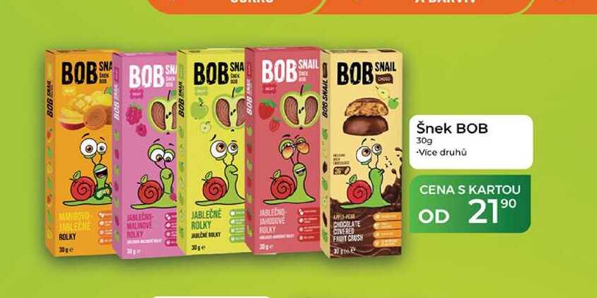 Šnek BOB 30g