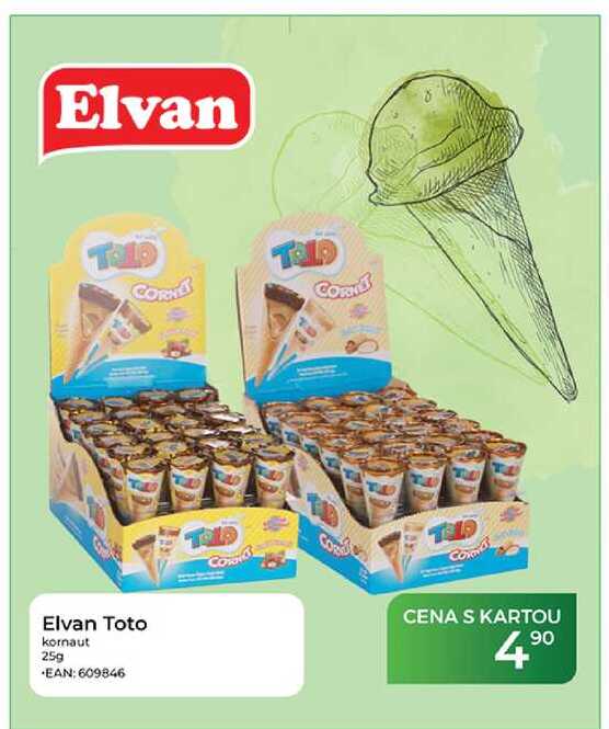 Elvan Toto kornaut 25g