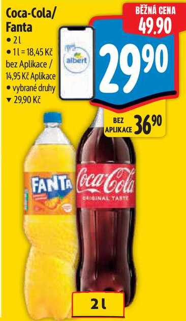 Coca-Cola/Fanta, 2 l