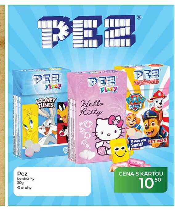 Pez bonbónky 30g
