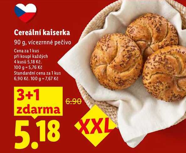 Cereální kaiserka, 90 g