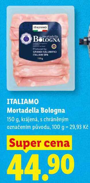 ITALIAMO Mortadella Bologna, 150 g
