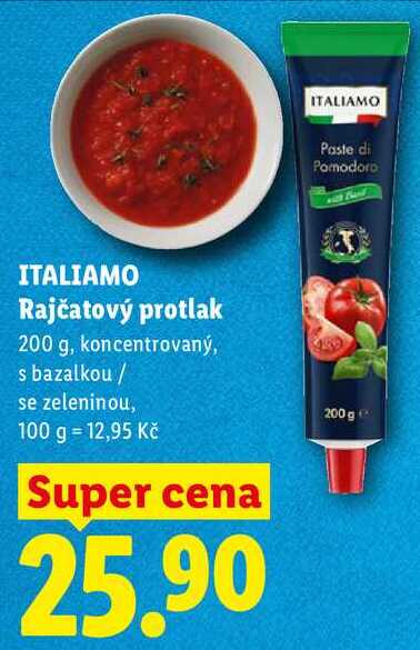 ITALIAMO Rajčatový protlak, 200 g