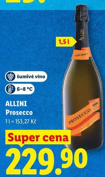 ALLINI Prosecco, 1 l