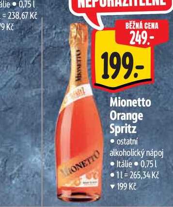 Mionetto Orange Spritz 0,75 l