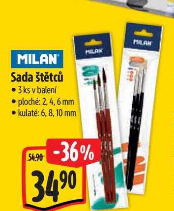 Sada štětců 3 ks