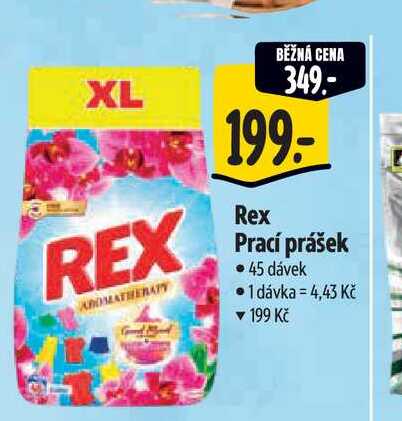 Rex Prací prášek 45 dávek