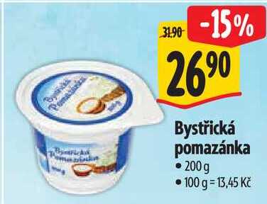 Bystřická pomazánka, 200 g