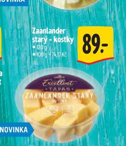  Zaanlander starý-kostky 120g  