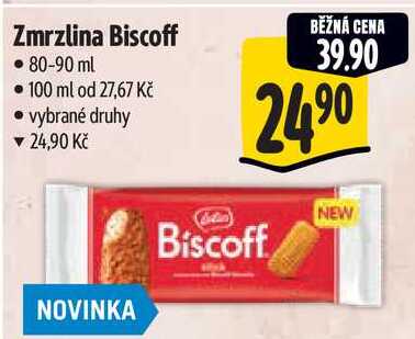 Zmrzlina Biscoff, 80-90 ml