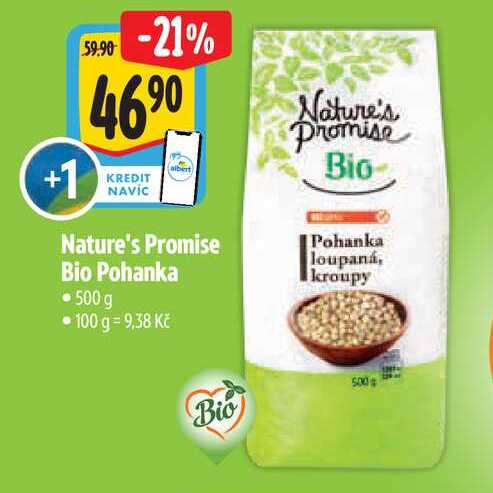 Nature's Promise Bio Pohanka 500 g