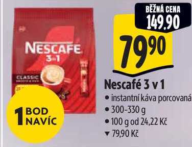 Nescafé 3 v 1, 300-330 g
