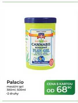 Palacio masažni gel 380ml, 500ml