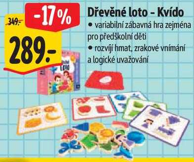 Dřevěné loto - Kvído
