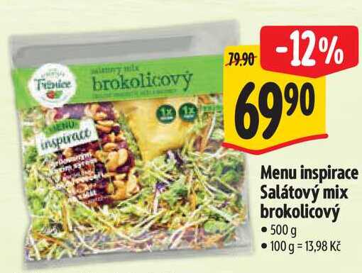 Menu inspirace Salátový mix brokolicový, 500 g