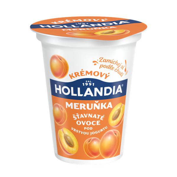 Hollandia Krémový jogurt meruňka