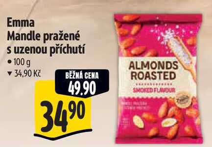 Emma Mandle pražené s uzenou příchutí, 100 g