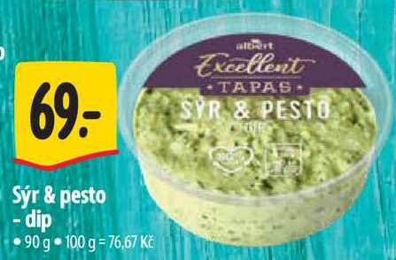Sýr & pesto -dip, 90 g