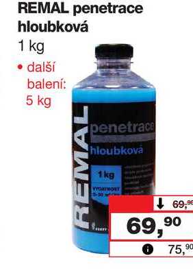 REMAL penetrace hloubková 1 kg