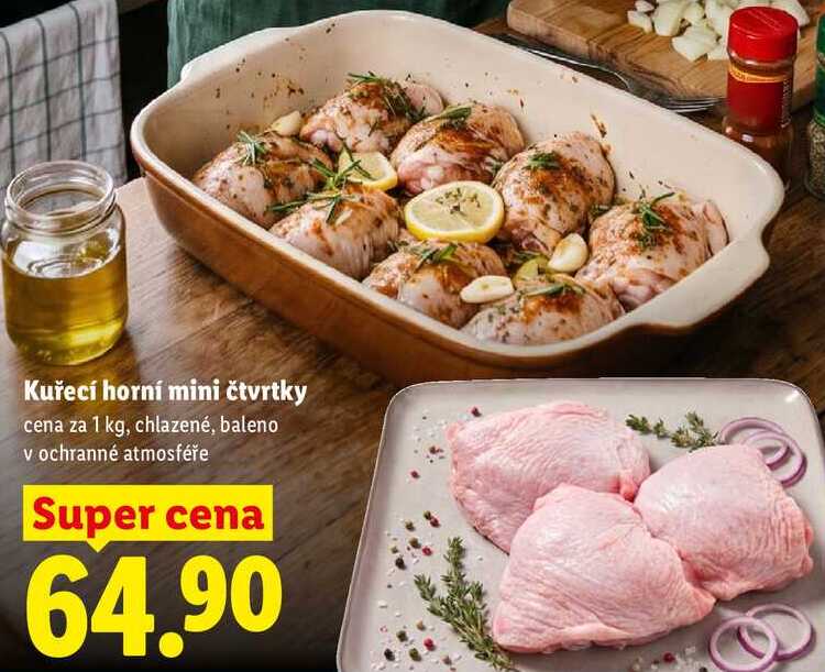 Kuřecí horní mini čtvrtky, cena za 1 kg