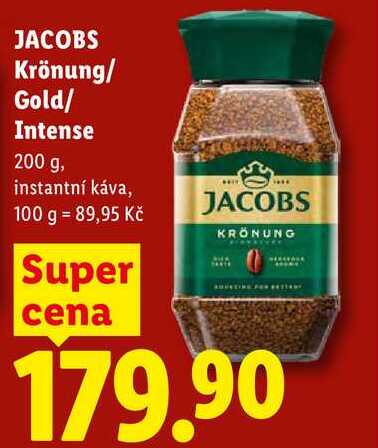 JACOBS Krönung/ Gold/ Intense, 200 g