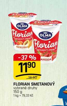 FLORIAN SMETANOVÝ vybrané druhy 150 g 