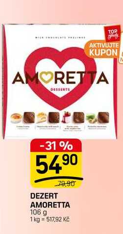DEZERT AMORETTA 106 g