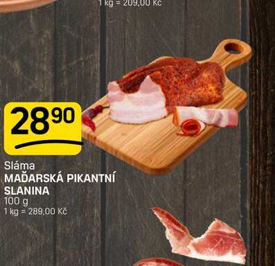 MAĎARSKÁ PIKANTNÍ SLANINA 100 g