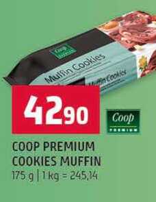 COOP PREMIUM COOKIES MUFFIN 175 g