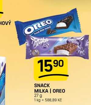 SNACK MILKA | OREO 27 g 