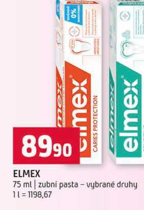 ELMEX 75 ml zubní pasta vybrané druhy 