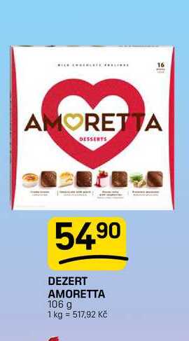 DEZERT AMORETTA 106 g