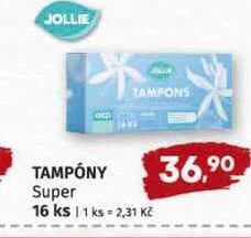 TAMPÓNY Super 16 ks 