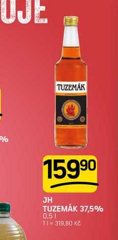JH TUZEMÁK 37,5% 0,5l
