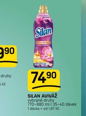 SILAN AVIVÁŽ vybrané druhy 770-880 ml | 35-40 dávek