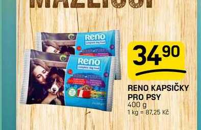 RENO KAPSIČKY PRO PSY 400 g
