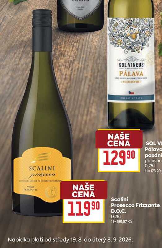 Scalini Prosecco Frizzante D.O.C. 0,75l